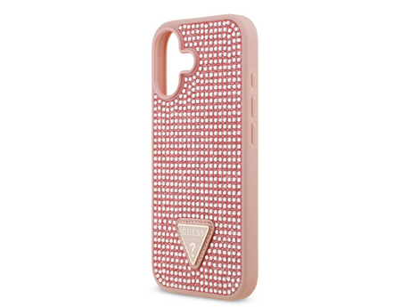 Guess Hoesje Roze Kristallen &ndash; Luxe Telefoonhoes met Logo