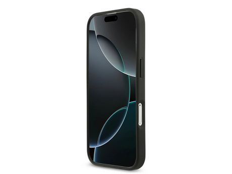 Guess Hoesje Zwart Kristallen &ndash; Luxe Telefoonhoes met Logo
