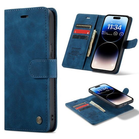 2 in 1 Hoesje Samsung S24 FE | Magnetisch Hoesje Samsung | Wallet case | Donkerblauw