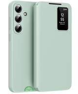 Samsung Galaxy S26 Plus Fresh Mint Bookcase Hoesje Lichtgroen Smart View Wallet Case