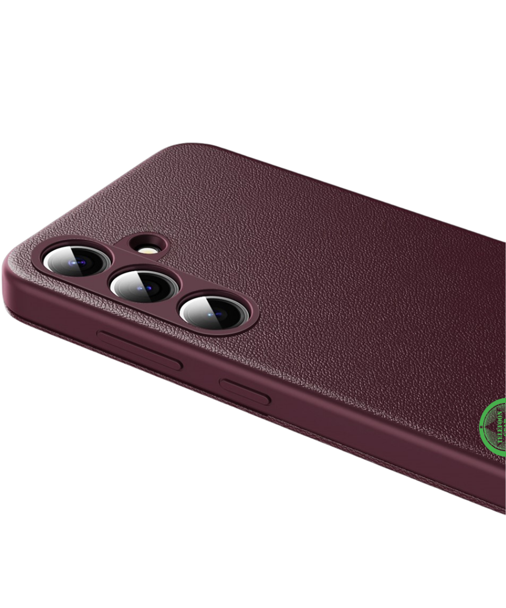 Samsung Galaxy S26 Plus Burgundy Prestige Bookcase Hoesje Rood Premium Smart View Case