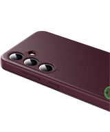Samsung Galaxy S26 Plus Burgundy Prestige Bookcase Hoesje Rood Premium Smart View Case