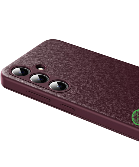 Samsung Galaxy S26 Plus Burgundy Prestige Bookcase Hoesje Rood Premium Smart View Case