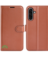 Hoesje voor Samsung Galaxy A37 Bruin Sterke magnetische sluiting