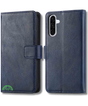 Hoesje voor Samsung Galaxy A56 Donkerblauwe Bookcase Sterke magnetische sluiting