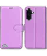 Hoesje voor Samsung Galaxy A57 Paars Bookcase Sterke magnetische sluiting