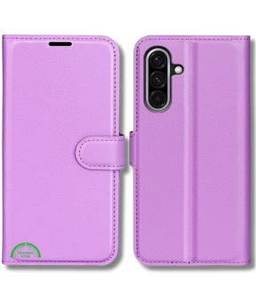 Hoesje voor Samsung Galaxy A37 Paars Bookcase Sterke magnetische sluiting