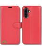 Hoesje voor Samsung Galaxy A56 Rood Bookcase Sterke magnetische sluiting