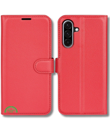 Hoesje voor Samsung Galaxy A36 Rood Bookcase Sterke magnetische sluiting