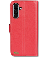 Hoesje voor Samsung Galaxy A56 Rood Bookcase Sterke magnetische sluiting