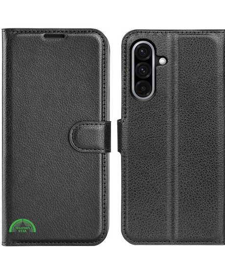 Hoesje voor Samsung Galaxy A36 Zwart Sterke magnetische sluiting