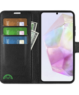 Hoesje voor Samsung Galaxy A36 Zwart Sterke magnetische sluiting