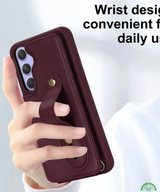 Samsung Galaxy S26 Luxe Bookcase Hoesje met Pasjeshouder Rood