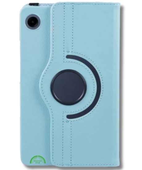 Hoesje voor Samsung A11 Plus Blauw Bookcase met Kickstand Slank licht en stevig