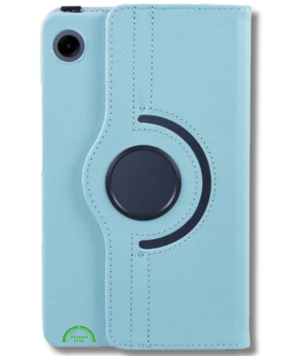 Hoesje voor Samsung A9 Plus Blauw Bookcase met Kickstand Slank licht en stevig