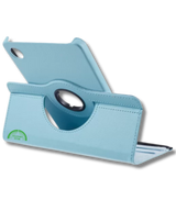 Hoesje voor Samsung A11 Plus Blauw Bookcase met Kickstand Slank licht en stevig