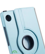 Hoesje voor Samsung A11 Plus Blauw Bookcase met Kickstand Slank licht en stevig