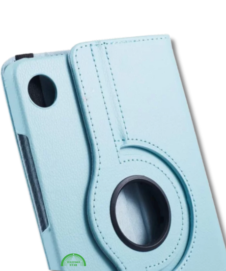 Hoesje voor Samsung A11 Plus Blauw Bookcase met Kickstand Slank licht en stevig