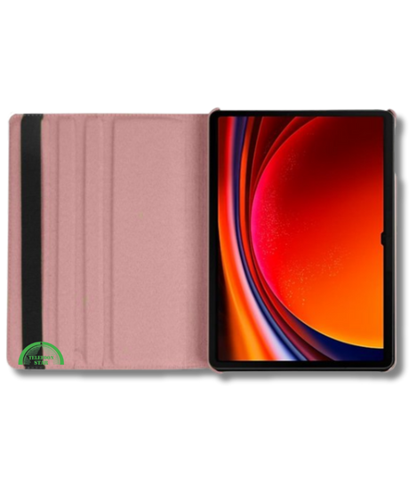 Hoesje voor Samsung A11 Plus Roze Bookcase met Kickstand
