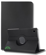 Hoesje voor Samsung A11 Plus Zwart Bookcase met Kickstand