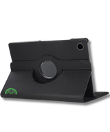 Hoesje voor Samsung A11 Plus Zwart Bookcase met Kickstand