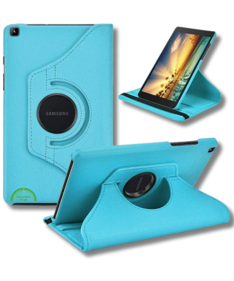 Hoesje voor Samsung A11 Plus Blauw Bookcase met Kickstand Slank licht en stevig