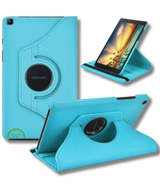 Hoesje voor Samsung A9 Plus Blauw Bookcase met Kickstand Slank licht en stevig