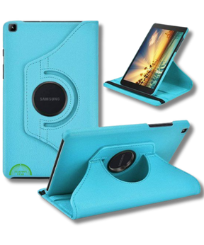 Hoesje voor Samsung A9 Plus Blauw Bookcase met Kickstand Slank licht en stevig
