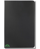 Hoesje voor Samsung A11 Zwart Bookcase met Kickstand Slank licht en stevig
