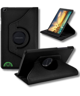 Hoesje voor Samsung A11 Zwart Bookcase met Kickstand Slank licht en stevig