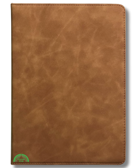 Hoesje voor Samsung A11 Bruin Bookcase met Kickstand Slank licht en stevig