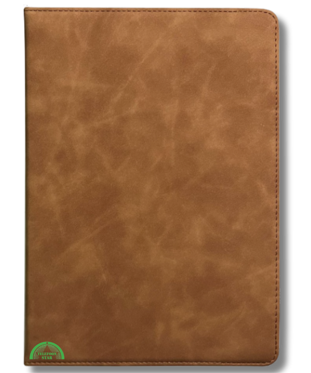 Hoesje voor Samsung A11 Bruin Bookcase met Kickstand Slank licht en stevig