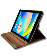 Hoesje voor Samsung A11 Bruin Bookcase met Kickstand Slank licht en stevig
