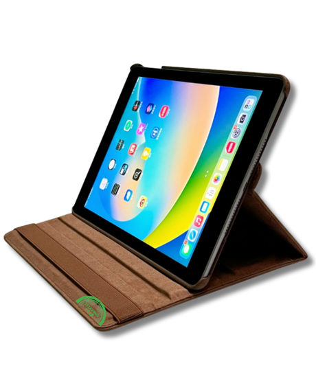 Hoesje voor Samsung A11 Bruin Bookcase met Kickstand Slank licht en stevig