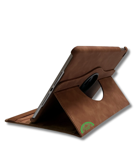 Hoesje voor Samsung A11 Bruin Bookcase met Kickstand Slank licht en stevig