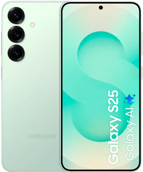 Samsung Galaxy S25 128 GB Lichtgroen