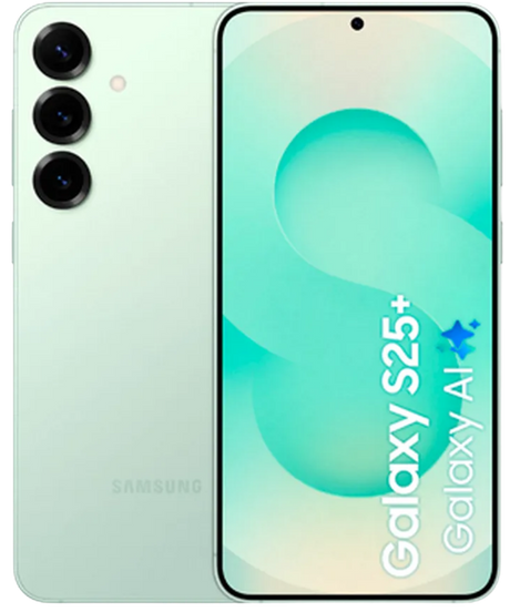 Samsung Galaxy S25 Plus 256 GB Lichtgroen