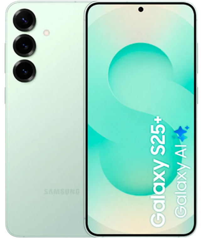 Samsung Galaxy S25 Plus 256 GB Lichtgroen