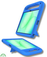 Hoesje voor Samsung A9 Plus Blauw Kids Shockproof Met Handgreep en Kickstand