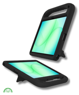 Hoesje voor Samsung A9 Plus Zwart Kids Shockproof Met Handgreep en Kickstand