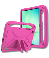 Hoesje voor Samsung A9 Plus Roze Kids Shockproof Met Handgreep en Kickstand