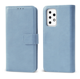 Oppo A80 boek case met Pasjes Licht Blauw