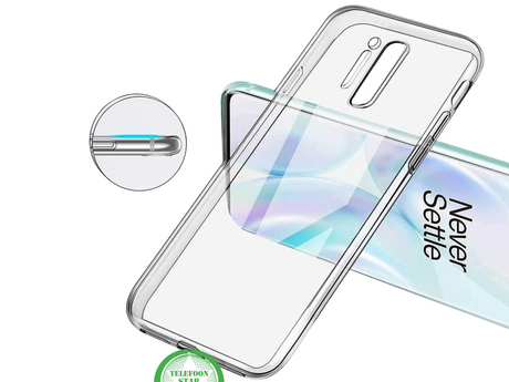 OnePlus 8 Pro Transparant Back Cover Hoesje