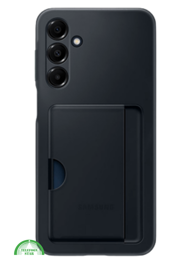 Zwart Samsung Hoesje met Pasjeshouder – Stevig met Opbergvak