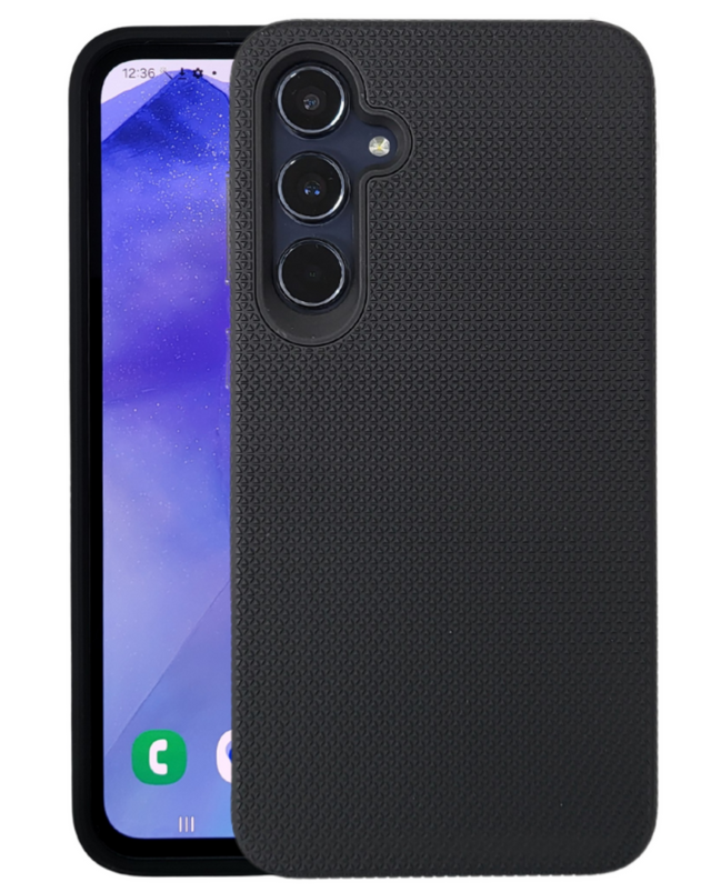 Zwart Hoesje voor Samsung – Antislip & Schokbestendig