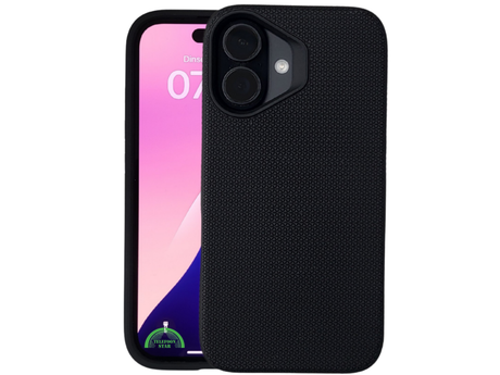 Antislip Hoesje Zwart - Backcover iPhone 16 & 16 plus