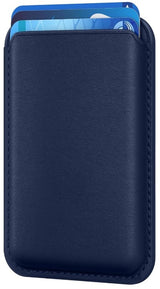 Magnetische Kaartenhouder voor iPhone Donkerblauw– Compatibel met MagSafe