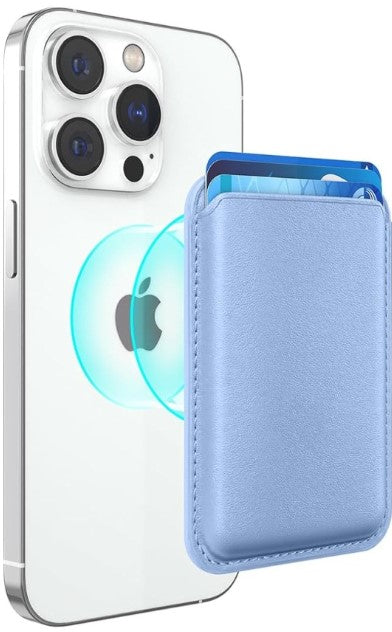 Magnetische Kaartenhouder voor iPhone Blauw– Compatibel met MagSafe