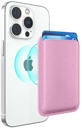 Magnetische Kaartenhouder voor iPhone Roze– Compatibel met MagSafe