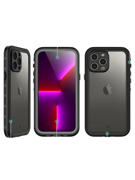 Waterdicht Hoesje iPhone 13 Pro &ndash; 360&deg; Bescherming &amp; Schokbestendig | Telefoonstar